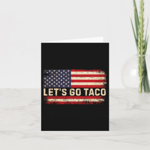 Cartão Vamos Engraçado Vai Taco 23