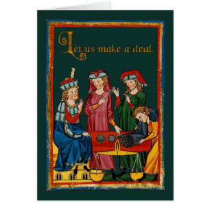 Cartão Vamos fazer um acordo