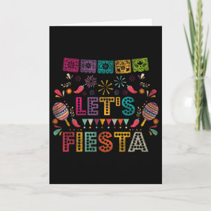 Cartão Vamos Festejar México