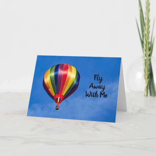 Cartão Vamos Fugir LGBT (Frente)