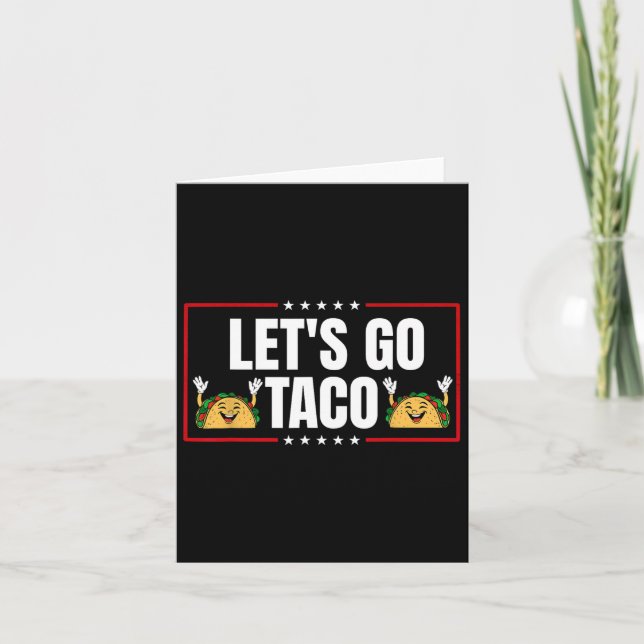 Cartão Vamos Go Taco 19 (Frente)