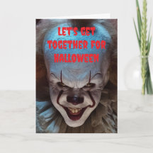 Vamos nos reunir no Halloween.