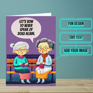 Cartão Vamos promete nunca falar do ano novo passado