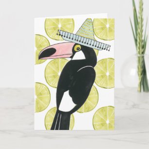 Cartão Vamos Taco Sobre Amor   Toucan Sombrero
