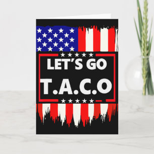 Cartão Vamos Taco Teelet's Go Taco