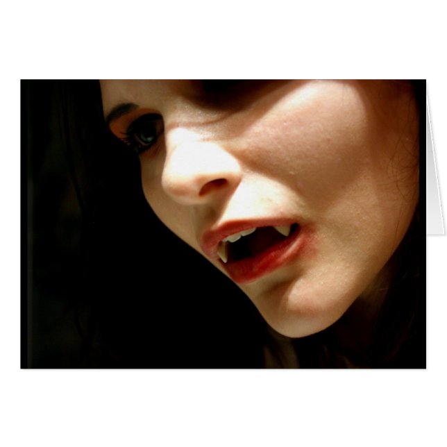 Cartão Vampiro (Frente Horizontal)