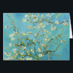 Cartão Van Gogh Almond Blossoms<br><div class="desc">Artista: Vincent Van Gogh Título: Almond Blossoms alterou a cor em 2 doces4wordsDesigns vincent van gogh,  van gogh,  amêndoa,  chalé,  flores,  floral,  primavera,  sofisticado,  decor</div>