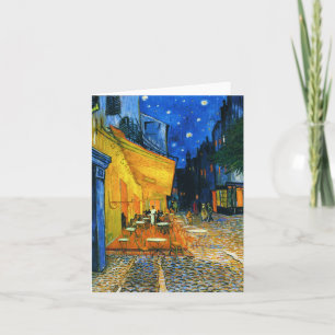 Cartão Van Gogh Café Terrace Note Card
