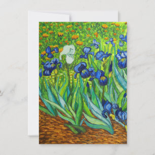 Cartão Van Gogh Irises