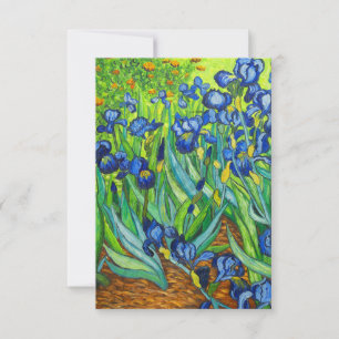 Cartão Van Gogh Irises