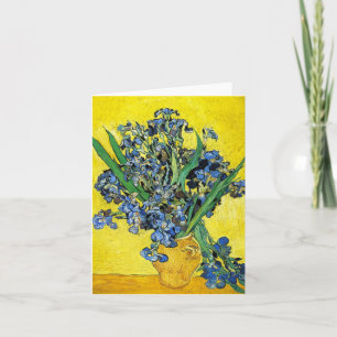 Cartão Van Gogh Irises Note Card