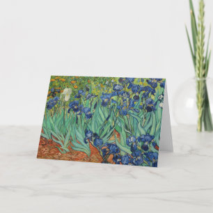 Cartão Van Gogh Irises , Notecard