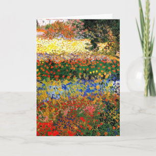 Cartão Van Gogh - Jardim de Arles