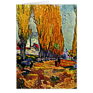 Cartão Van Gogh - Les Alyscamps