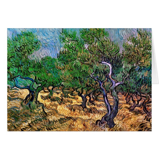 Cartão Van Gogh - Olival (Frente Horizontal)
