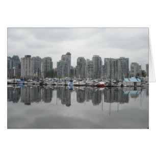 Cartão Vancouver, B.C. Canadá