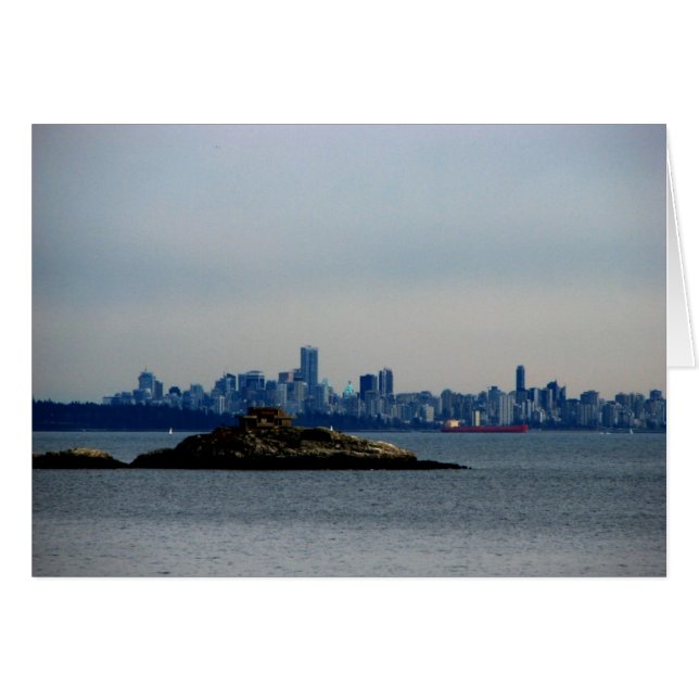 Cartão Vancouver, Colúmbia Britânica (Frente Horizontal)