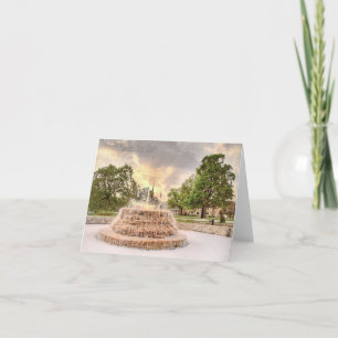 Cartão Vander Veer Park Davenport Iowa Note Card