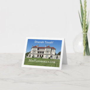Cartão Vanderbilt "Shanah Tovah" Rosh Hashanah Cards