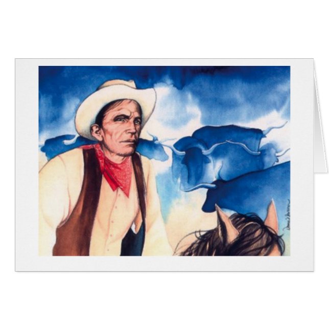 Cartão Vaqueiro (Frente horizontal)