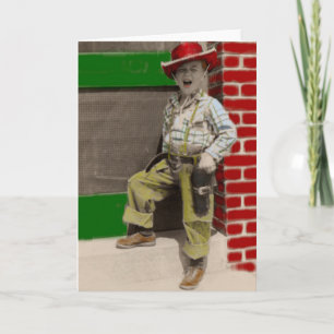 Cartão vaqueiro urbano