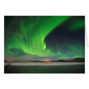 Cartão Varrendo Aurora