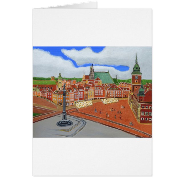 Cartão Varsóvia — Cidade Velha (Frente)