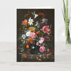 Cartão Vase das Flores   Jan Davidsz de Heem