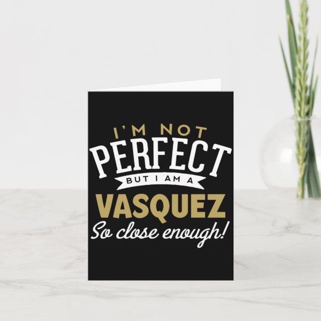 Cartão Vasquez (Frente)