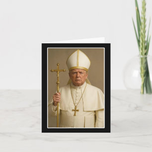 Cartão Vaticano Christian Um Novo Papa Engraçado Política
