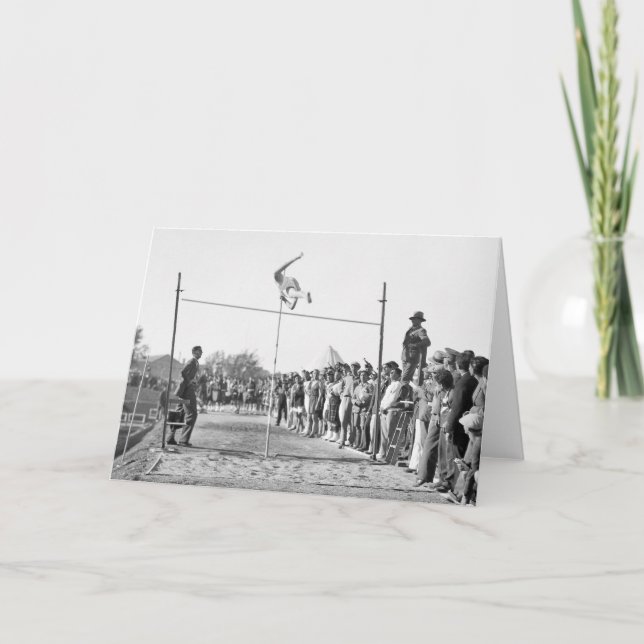 Cartão Vault de Jerusalem pólo, os anos 30 (Frente)