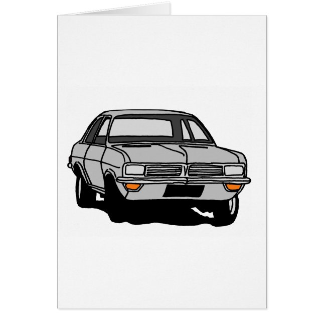 Cartão Vauxhall de prata Viva (Frente)