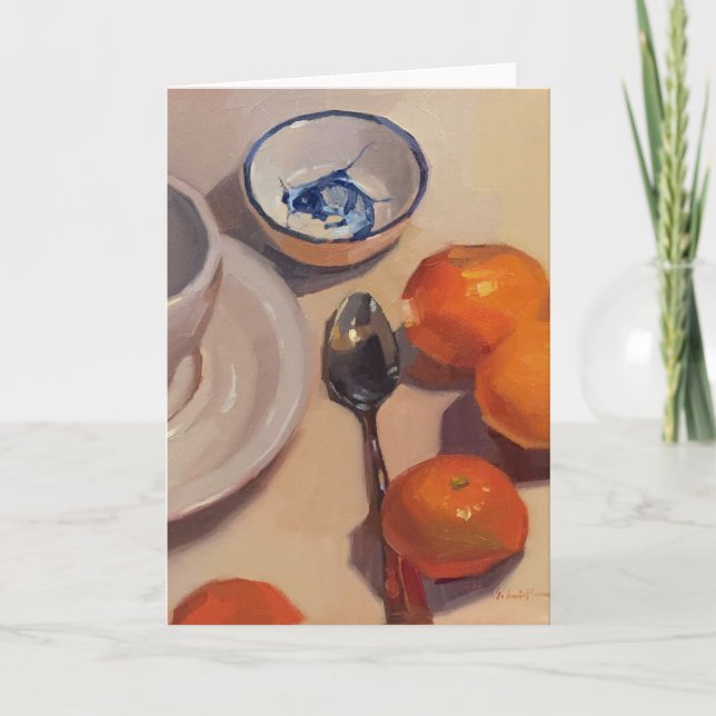 Cartão vazio, arte original por Sarah Sedwick (Frente)