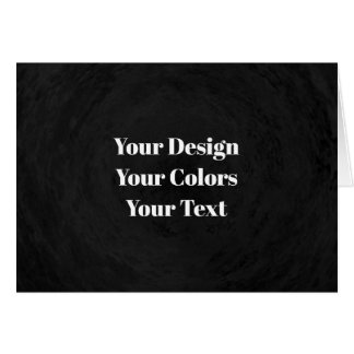 Cartão Vazio - Crie sua própria placa personalizada