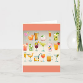 Cartão Vazio da Hora Feliz