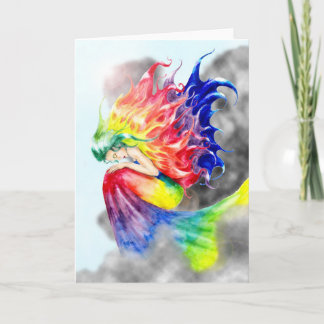 Cartão vazio da "íris"