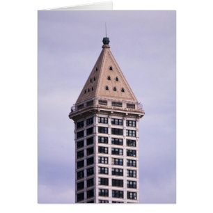 Cartão vazio da torre de Seattle Smith