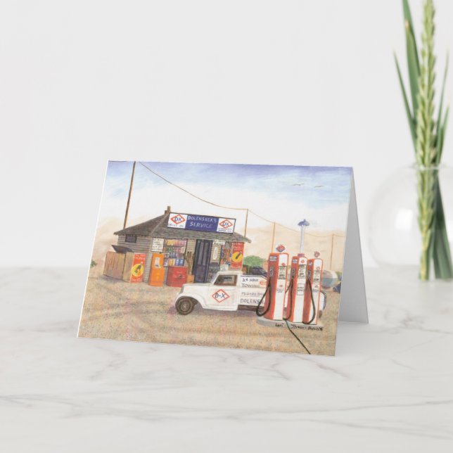 Cartão vazio de Dolenshek D-X (Frente)