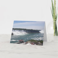 Cartão vazio de Niagara Falls