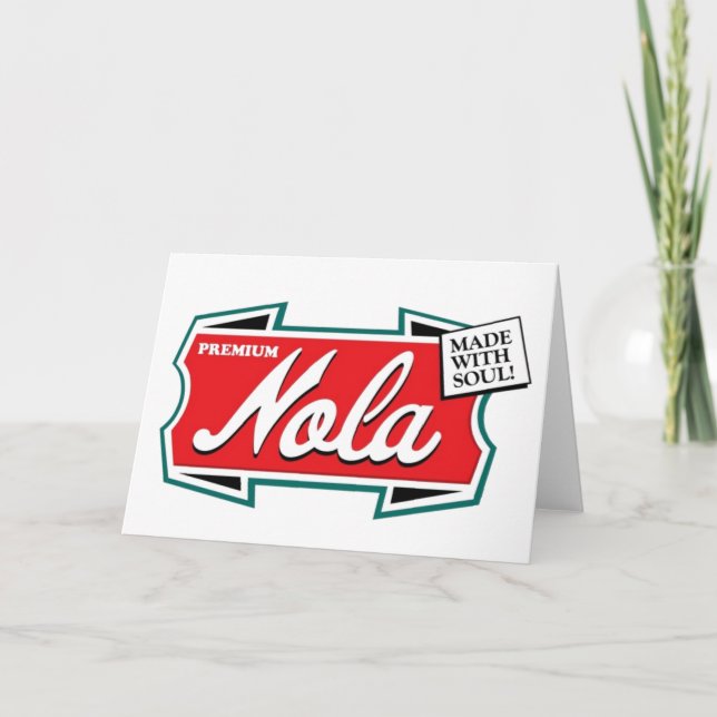 Cartão vazio de Nova Orleães Louisiana (Frente)