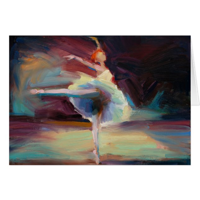 Cartão vazio do "Arabesque" (Frente Horizontal)