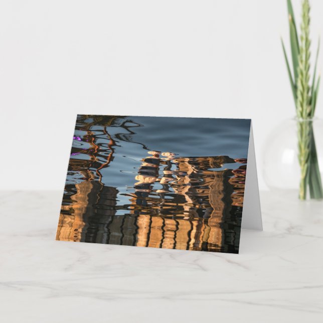 Cartão vazio do partido 2 líquidos da doca da vida (Frente)