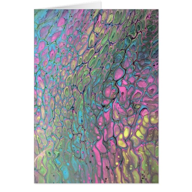 Cartão vazio do pavão (Frente)