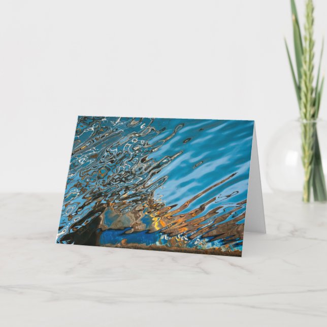 Cartão vazio líquido de embarcação de pesca de (Frente)