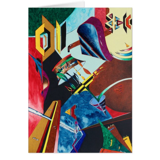 Cartão vazio "musical" por Viktor Tilson (Frente)