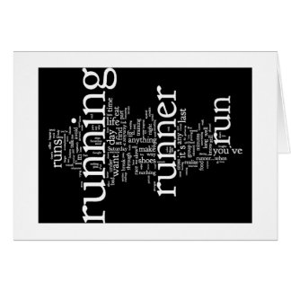 Cartão vazio para os corredores