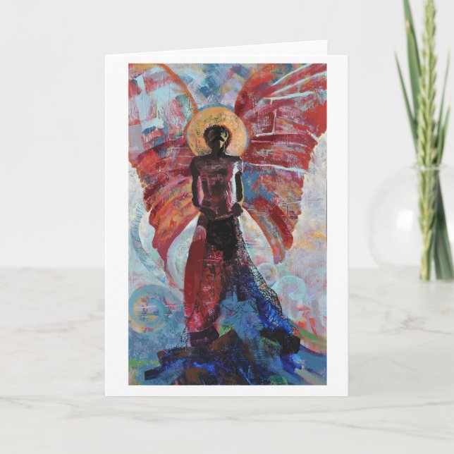 Cartão vazio "quanto tempo? " (Frente)