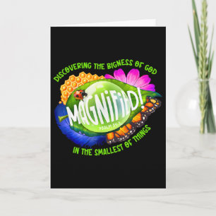 Cartão Vbs 2025 Aventura Bíblica dos Insetos Minúsculos A