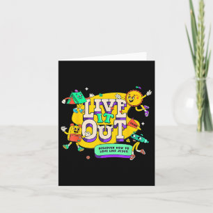 Cartão Vbs 2025 Vive-It Love Like Jesus Vacation Bibl