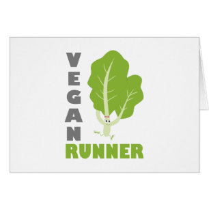 Cartão Vegan Runner - Kale